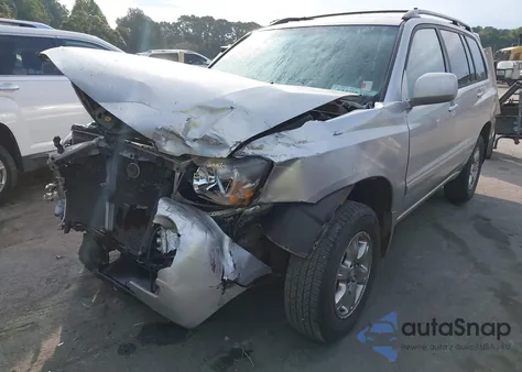 2005 Toyota Highlander V6 z USA, uszkodzony, nr VIN JTEEP21A350095354